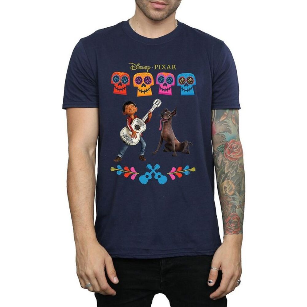 Coco Mens Miguel Cotton Logo T-Shirt / Black